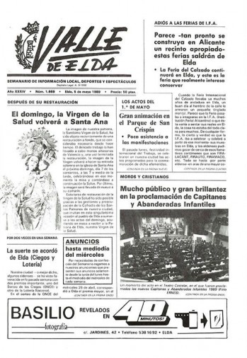 N&uacute;mero 1.669 - 5 de mayo de 1989