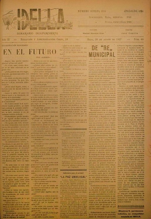Idella n&ordm; 080<span>A&ntilde;o 1927</span>