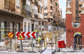 La calle Ram&oacute;n Gorg&eacute; se abrir&aacute; antes de final de mes