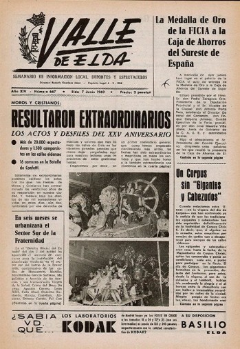 N&uacute;mero 0667 - 7 de junio de 1969