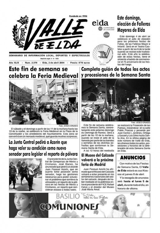 N&uacute;mero 2.379<span>2 de abril de 2004</span>