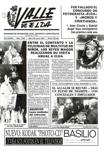 N&uacute;mero 1.845 - 8 de enero de 1993