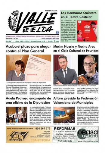 N&uacute;mero 2.873 - 9 de octubre de 2015
