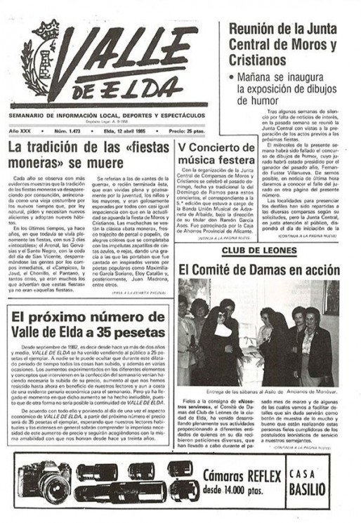 N&uacute;mero 1.473<span>12 de abril de 1985</span>