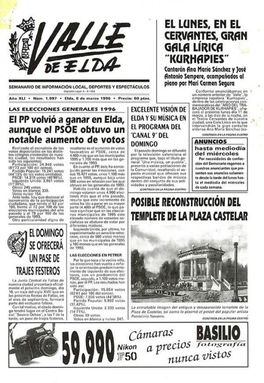 N&uacute;mero 1.997<span>8 de marzo de 1996</span>