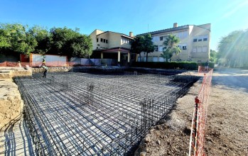 Comienza la construcci&oacute;n del comedor del colegio Antonio Machado
