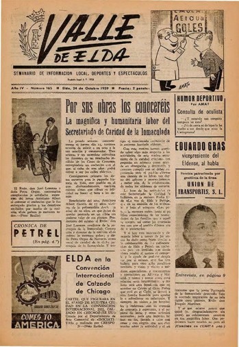 N&uacute;mero 0165 - 24 de octubre de 1959