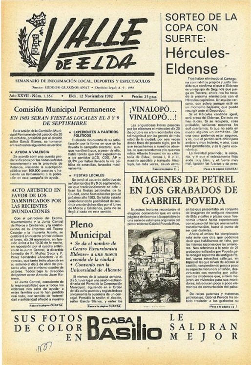 N&uacute;mero 1.354<span>12 de noviembre de 1982</span>