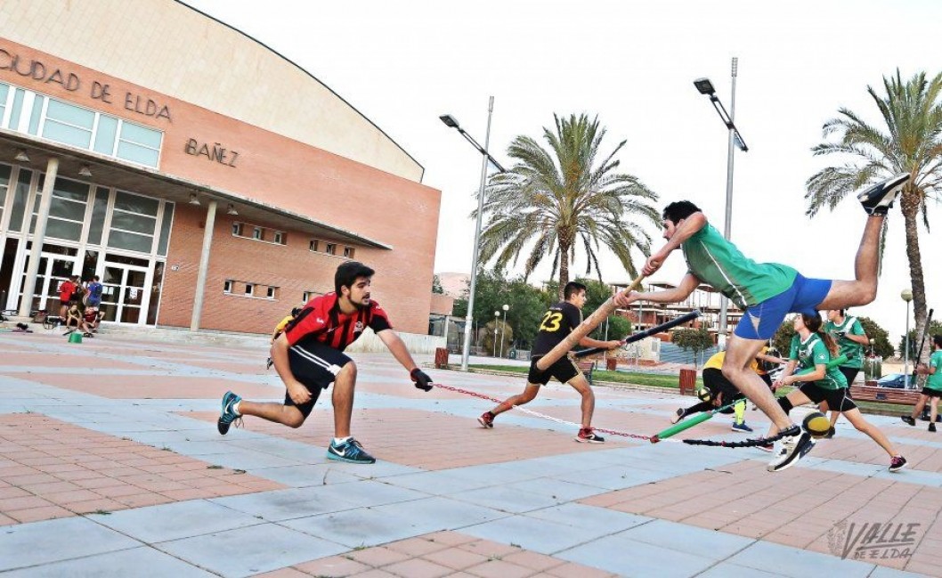 Jügger, el nuevo deporte que triunfa en Elda Jügger, el nuevo deporte que triunfa en Elda