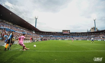 La &uacute;nica victoria en La Romareda (0-2)