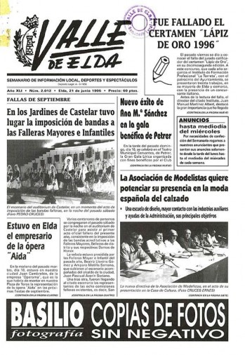 Número 2.012 - 21 de junio de 1996