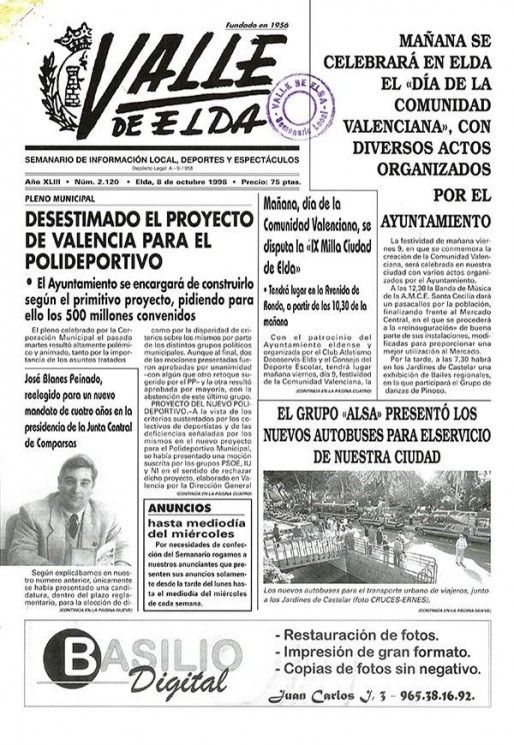 N&uacute;mero 2.120<span>8 de octubre de 1998</span>