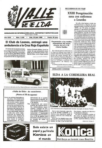N&uacute;mero 1.536 - 25 de julio de 1986
