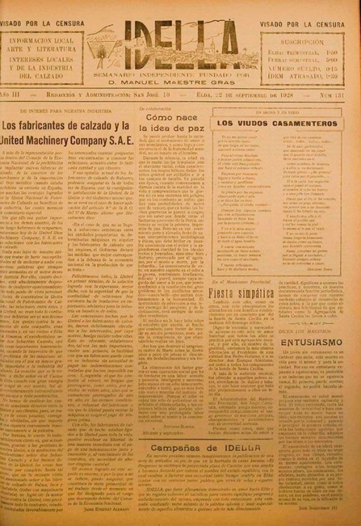 Idella n&ordm; 131<span>A&ntilde;o 1928</span>