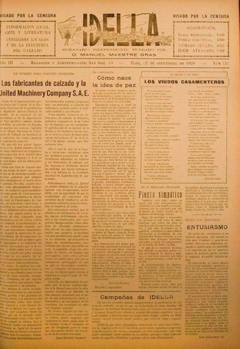 Idella n&ordm; 131 - A&ntilde;o 1928