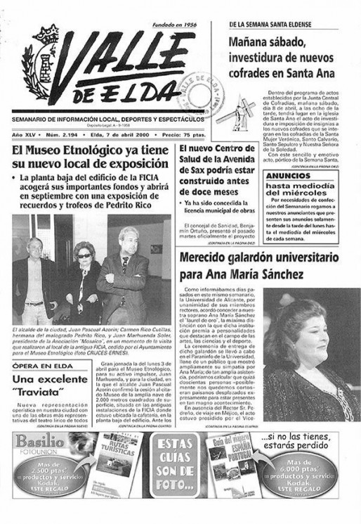N&uacute;mero 2.194<span>7 de abril de 2000</span>