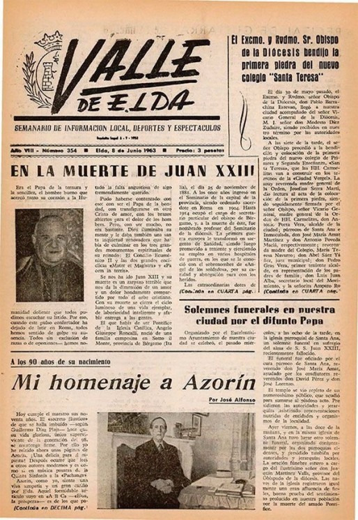 N&uacute;mero 0354<span>8 de junio de 1963</span>