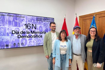 Rutas, conferencias y presentaciones literarias en las jornadas de Memoria Democr&aacute;tica en Elda, Petrer y Mon&oacute;var