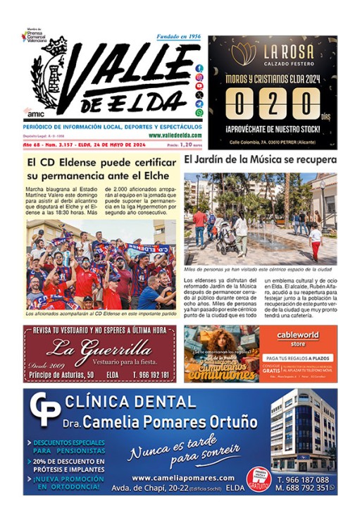N&uacute;mero 3.157<span>24 de mayo de 2024</span>