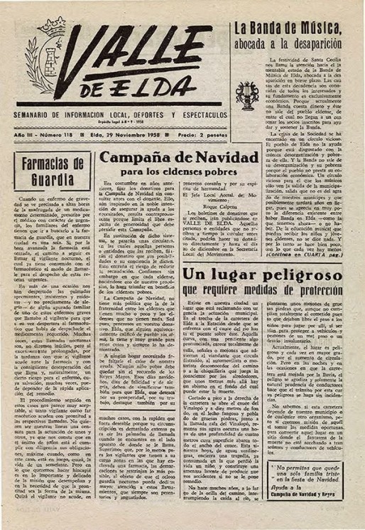 N&uacute;mero 0118<span>29 de noviembre de 1958</span>