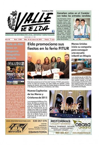 N&uacute;mero 2.846 - 30 de enero de 2015