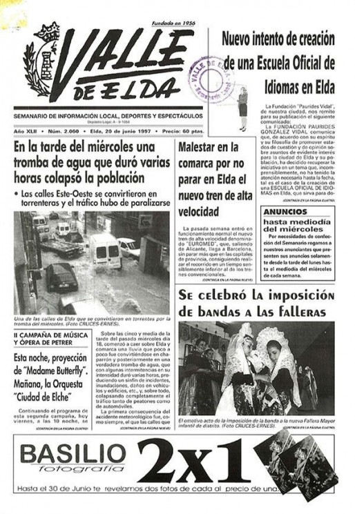 N&uacute;mero 2.060<span>20 de junio de 1997</span>