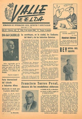 N&uacute;mero 0423 - 3 de octubre de 1964