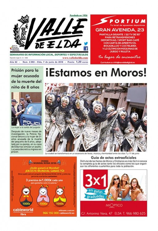 N&uacute;mero 2.993<span>7 de junio de 2018</span>