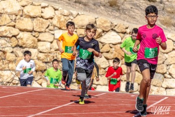 Cientos de menores participan en el Cross Escolar