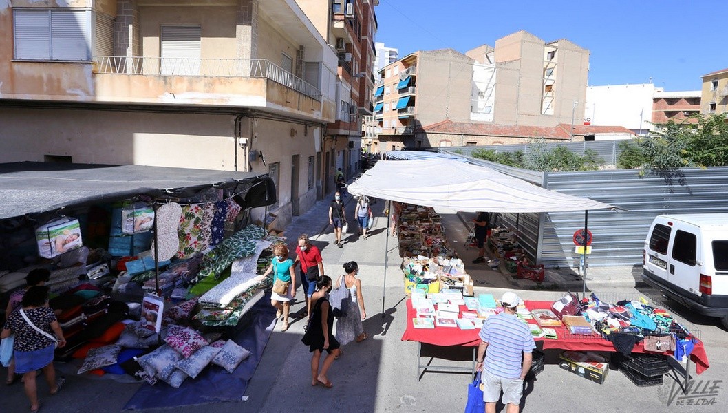 El Mercadillo se extiende hasta su anterior ubicación El Mercadillo se extiende hasta su anterior ubicación