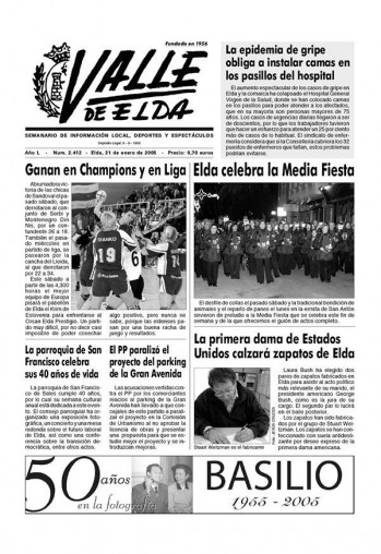 N&uacute;mero 2.412 - 21 de enero de 2005