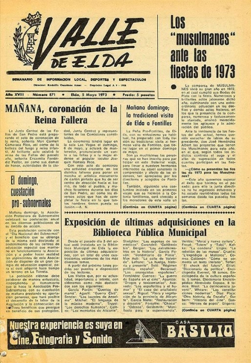 N&uacute;mero 0871<span>5 de mayo de 1973</span>