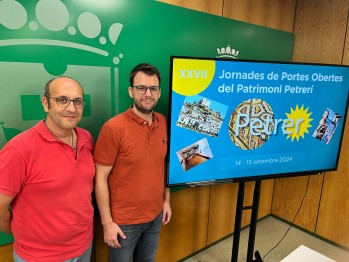 Las 27&ordf; Jornadas de Patrimonio llegar&aacute;n a Petrer la pr&oacute;xima semana