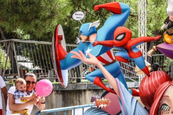 Los 18 monumentos falleros vuelven cargados de humor y cr&iacute;ticas a la actualidad