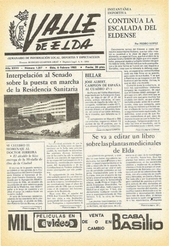 N&uacute;mero 1.317 - 6 de febrero de 1982