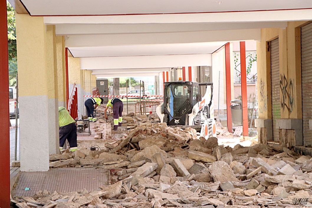 Renovación y mejora de la rampa en la calle Méjico Renovación y mejora de la rampa en la calle Méjico