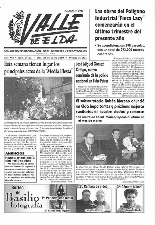 N&uacute;mero 2.183<span>21 de enero de 2000</span>