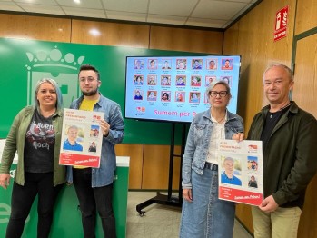 La coalici&oacute;n Esquerra Unida y M&eacute;s Comprom&iacute;s de Petrer da a conocer su lista electoral