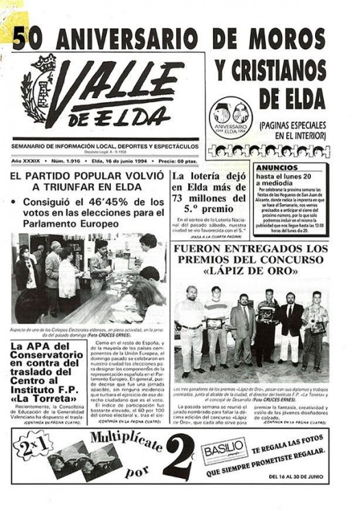 N&uacute;mero 1.916<span>16 de junio de 1994</span>