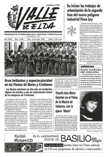 N&uacute;mero 2.298 - 14 de junio de 2002