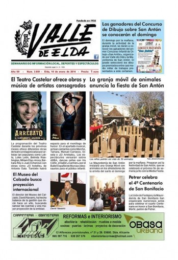 N&uacute;mero 2.801 - 10 de enero de 2014