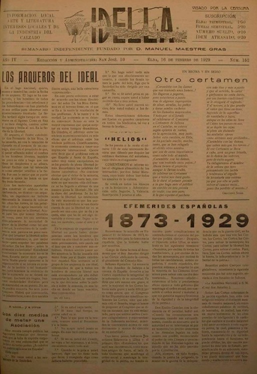 Idella n&ordm; 152<span>A&ntilde;o 1929</span>