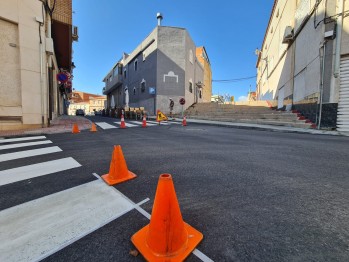 Elda finaliza las obras de la calle Las Cordilleras