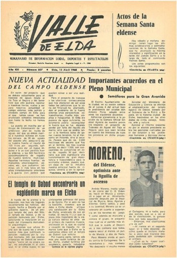 N&uacute;mero 0607 - 13 de abril de 1968