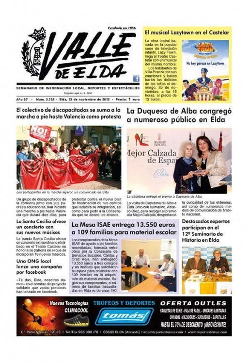 N&uacute;mero 2.752<span>23 de noviembre de 2012</span>