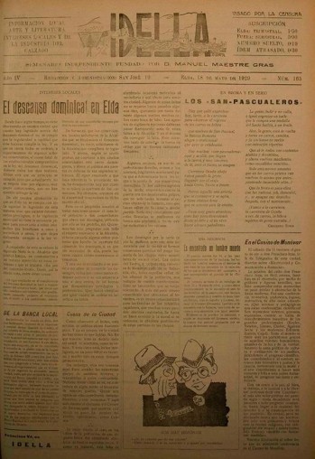 Idella n&ordm; 165 - A&ntilde;o 1929