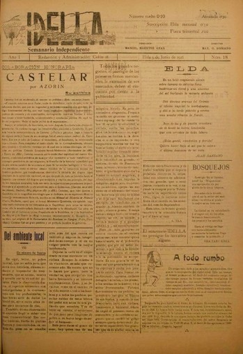 Idella n&ordm; 018 - A&ntilde;o 1926