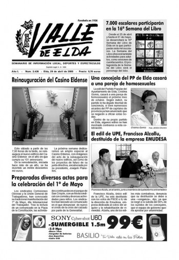 N&uacute;mero 2.426 - 29 de abril de 2005