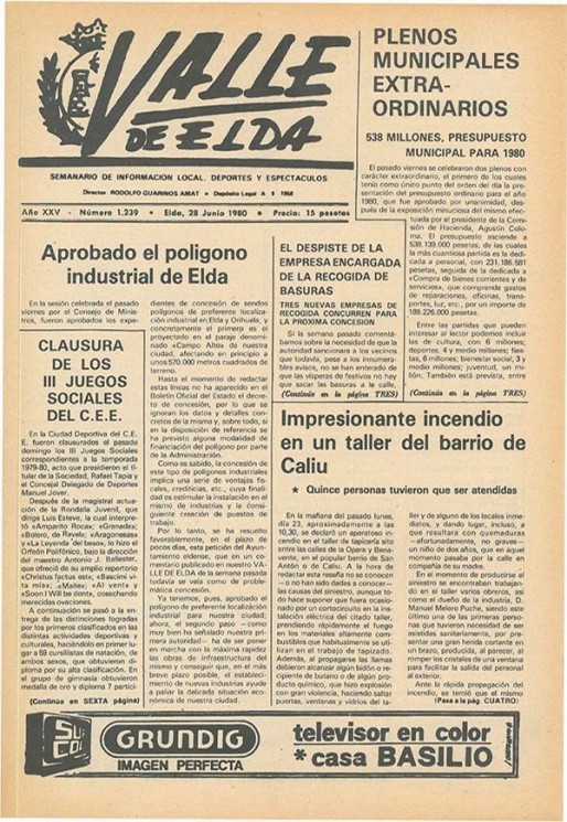 N&uacute;mero 1.239<span>28 de junio de 1980</span>