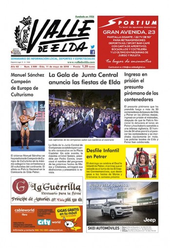 N&uacute;mero 2.989 - 11 de mayo de 2018